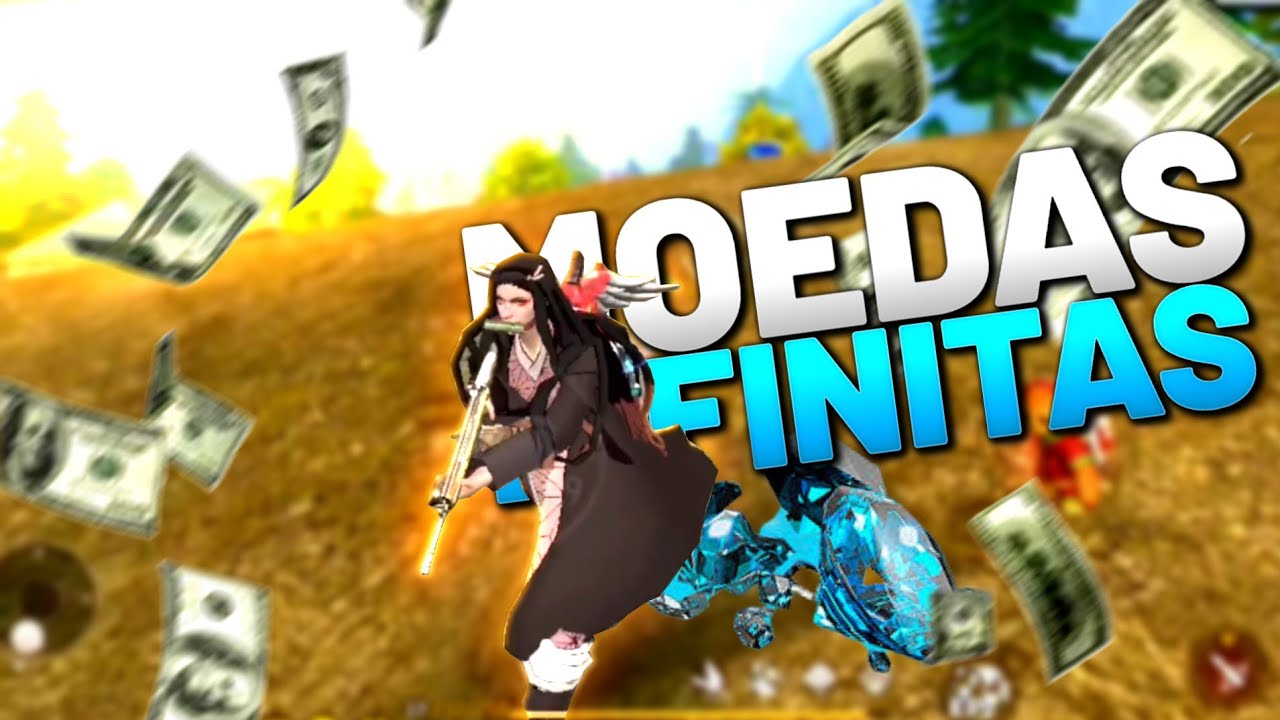 HACK?? USEI A NOVA PERSONAGEM E FIQUEI COM MOEDAS INFINITAS! FREE FIRE MOBILE