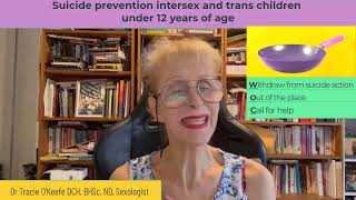 Suicide prevention intersex and trans children under 12 years of age