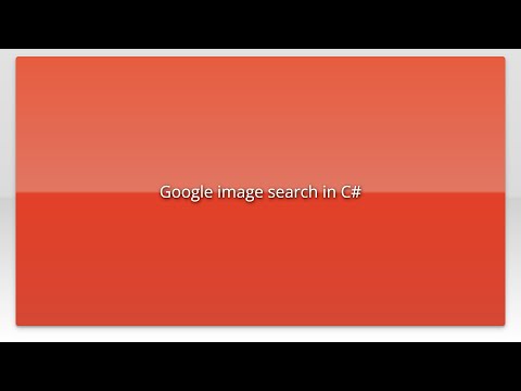 Google image search in C#