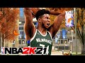 NBA 2K21 NEXT GEN GIANNIS ANTETOKOUNMPO BUILD - OVERPOWERED SLASHER BUILD