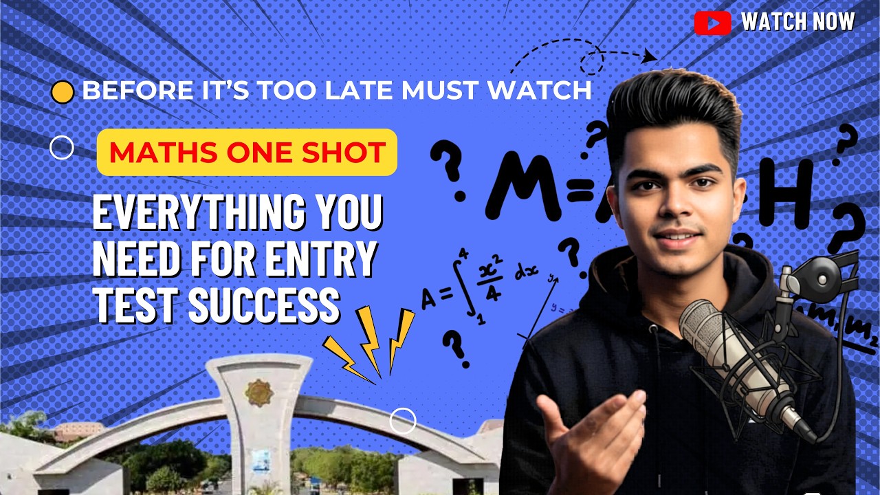 Mute Math Reset Master MUET Math in 40 Minutes | One Shot Full Revision + MCQs ...