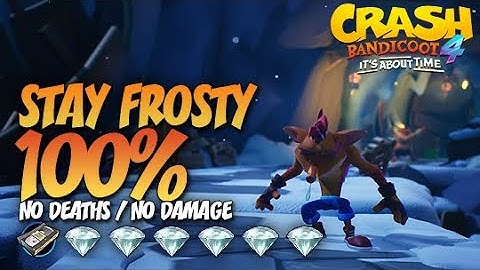 Crash Bandicoot 4: Stay Frosty 100% Run - All Gems Guide (No Deaths / No Damage)