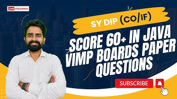 Score 60+ Java Practical MSBTE Important Questions  | MSBTE IMP for Board 2023 | KT Special