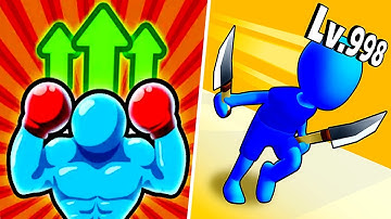 Level Up Runner | Solo Leveling - Gameplay Walkthrough Max Levels (Part 1)