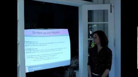 Marketing Matters - Marketing Metrics Training Video Series (Part 2: Mark Ups and Margins)