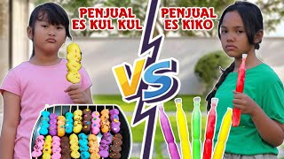 PENJUAL ES KUL KUL VS PENJUAL ES KIKO SIAPA YANG JUALANNYA PALING LARIS | CHIKAKU CHANNEL