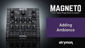 Strymon Magneto - Adding Ambience