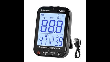Ammonia Gas Detector Air Quality Meter  535G