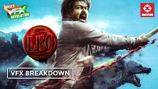 VFX Breakdown of Leo | How Thalapathy Vijay Shot for the Hyena Fight Sequence & More