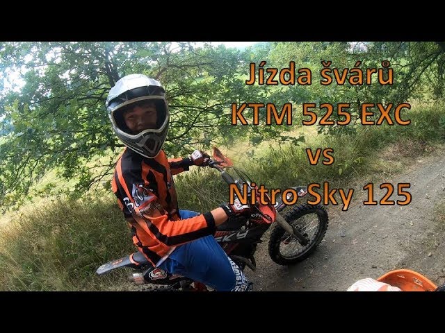 Dirt Bike SKY 17/14 125ccm (Nitro Motors Germany)