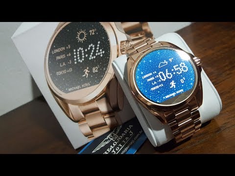 michael kors smartwatch work with iphone