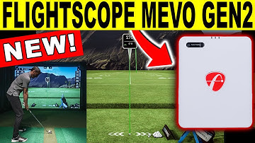 FLIGHTSCOPE MEVO GEN 2! FIRST LOOK REVIEW! (NEW Golf Launch Monitor)