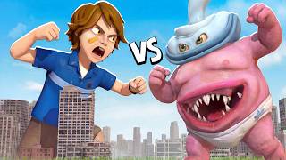 Giant Gregory DESTROYS BINKY DRINKY! from Dark Pals in VR