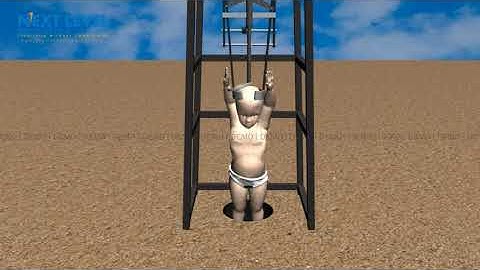 Borewell Child Rescue Automatic & Sensor Machine 3D Modelling & 3D Animation in Madurai