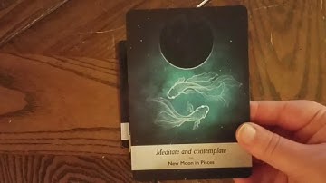 The Moonology Oracle Cards by Yasmin Boland: Review and Flip through!