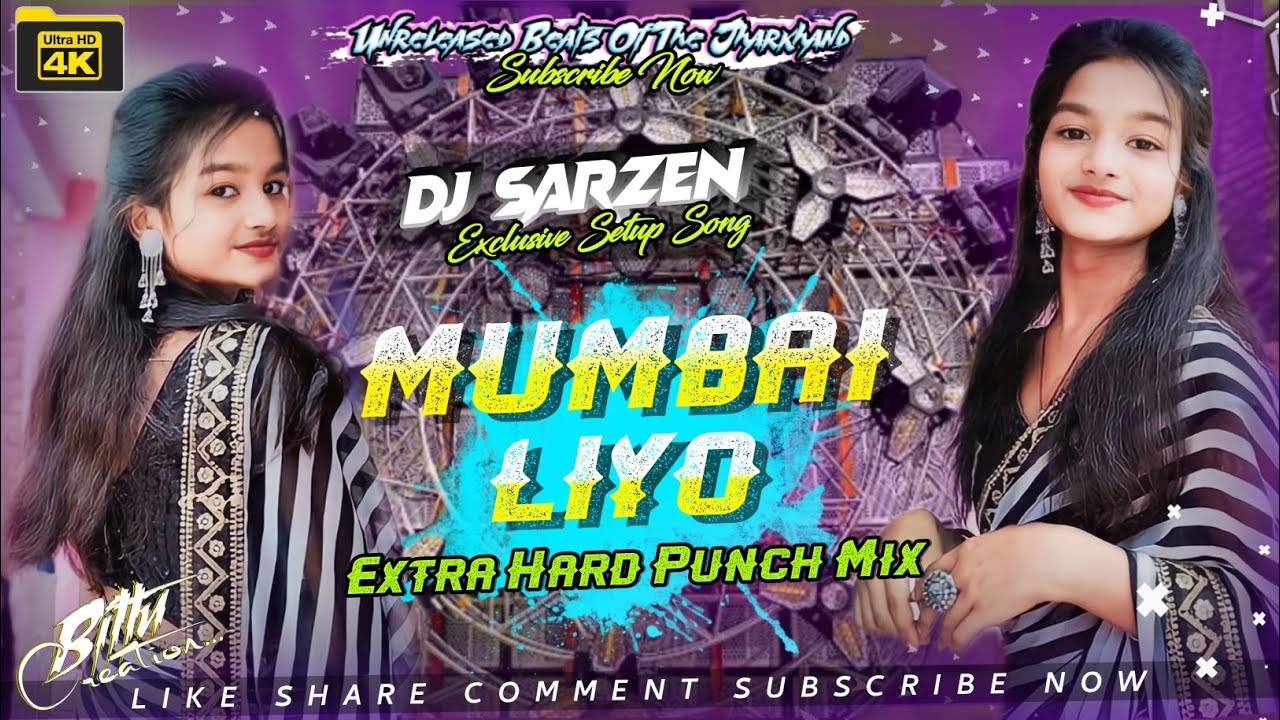 DJ SARZEN EXCLUSIVE SETUP SONG  MUMBAI LIYO EXTRA HARD PUNCH MIX BY DJ RITESH CKY