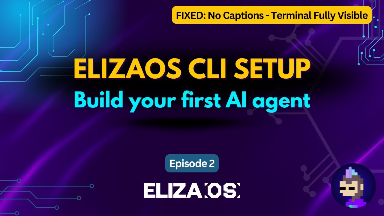 ElizaOS CLI: Build & Run AI Agents in 3 Commands (FIXED Terminal View ...