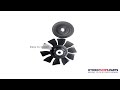 72973 Kit Fan/Pulley - Hydro-Gear Genuine OEM Part