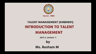 | AKTU Digital Education | Talent Management | Recruitment & Selection Process