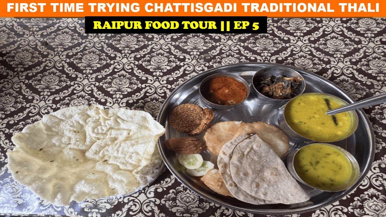 BEST ₹160 Chattisgarhi Thali in Raipur? (Honest Review) 