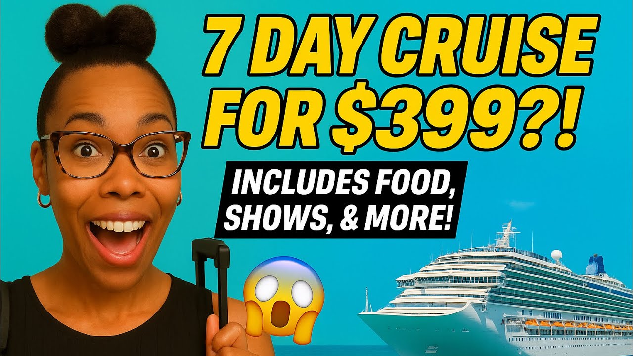 7 Day Cruise Under $400?! 🚢 Cheapest Cruise Deal of 2025 Revealed!