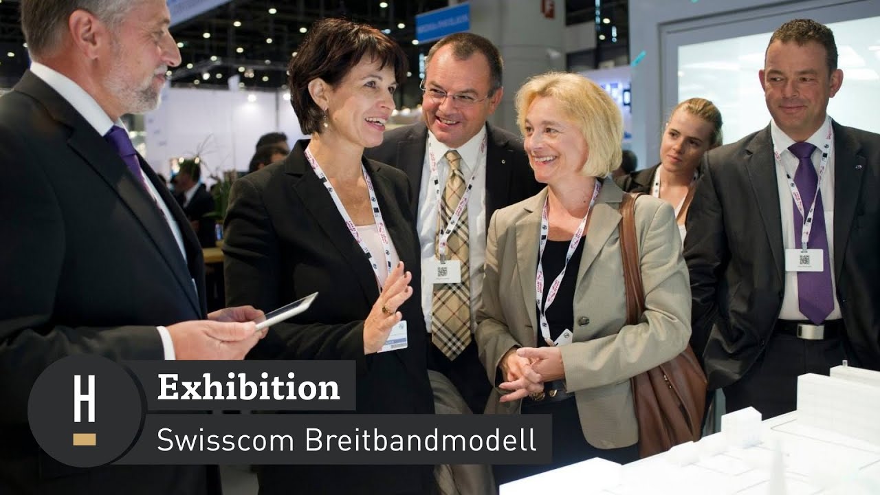 Exhibition: Swisscom Breitbandmodell | Habegger AG