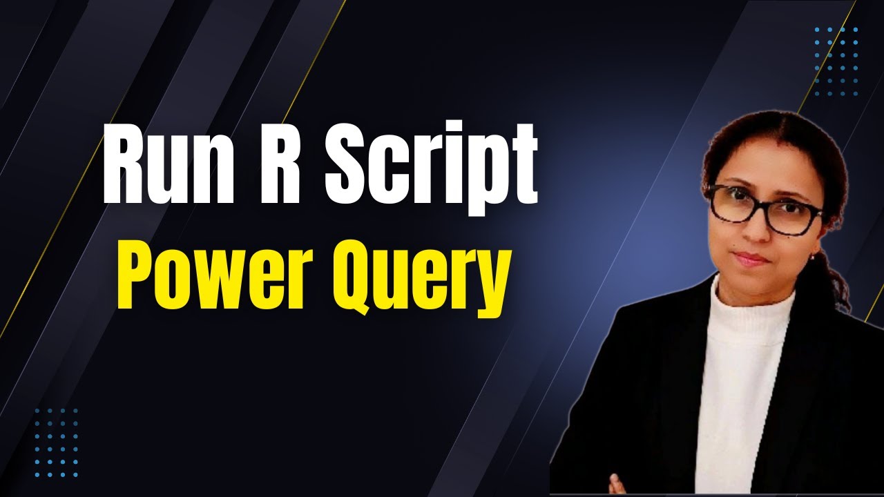 Как запустить R-скрипт в Power Query | Power BI 