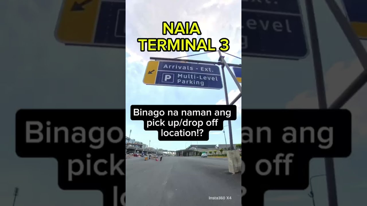Mctaxi PICK UP/DROP OFF location sa NAIA T3, BINAGO NA NAMAN!?