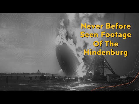 New Footage Of The Hindenburg Disaster!