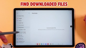 How to Find Downloaded Files on Samsung Galaxy Tab S9 FE