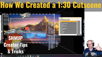 Shmup Creator Tips & Tricks | How we built our cutscene (over explain walk through)