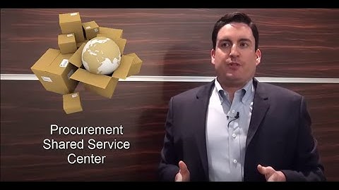 Maximize the Value of your Procurement Shared Service Center- IT Convergence