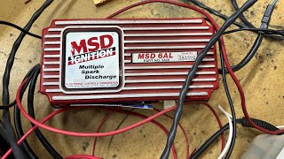 MSD 6AL + Blaster 2:  just a bench test to look at the spark 