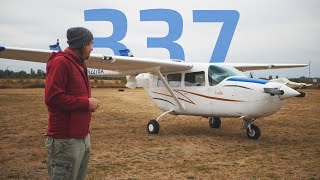 Фантастично надежный и неординарный самолёт. Cessna 337