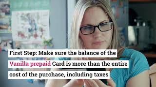How To Use A Vanilla Prepaid Online | myprepaidvanilla.com