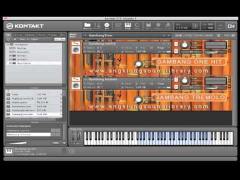 Angklung Sound Library - Gambang
