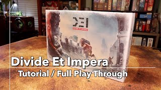 🇺🇸 D E I  Tutorial and Play Through Divide Et Impera