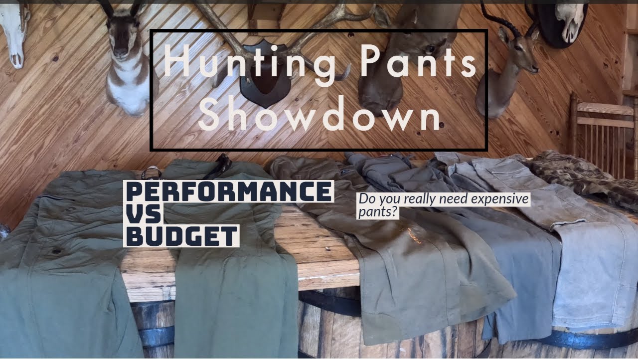 Hunting Pants Showdown