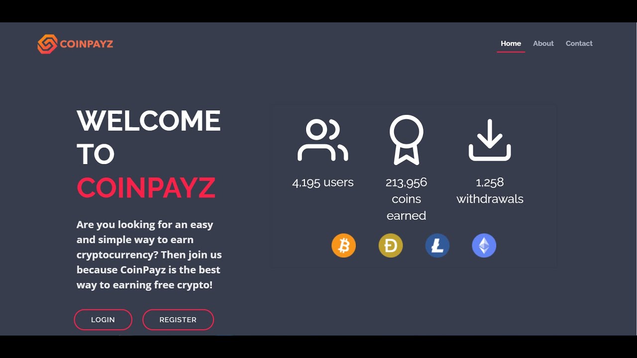 Coinpayz - A new Faucetpay faucet without shorlinks