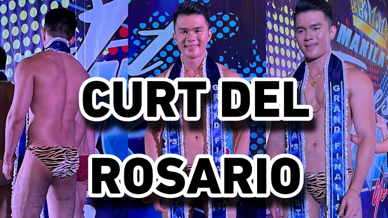Curt Del Rosario Of Manilas Finest Hunk 2022 Finalist