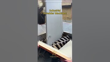 Industrial Shredder Machines: Efficient and Eco-Friendly Waste Processing Solutions