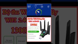 Usb Wifi 5 Adapter 4 Ăng ten Usb Card Mạng Trình Điều Khiển Miễn Phí Băng Đô Kép 2 4G 5Gh 1300mbps