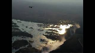 Ultra light flight over the Vic. falls