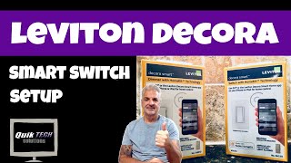 Leviton Decora SMART Switch Setup