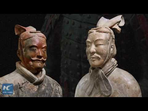 Terracotta warriors used to be colorful