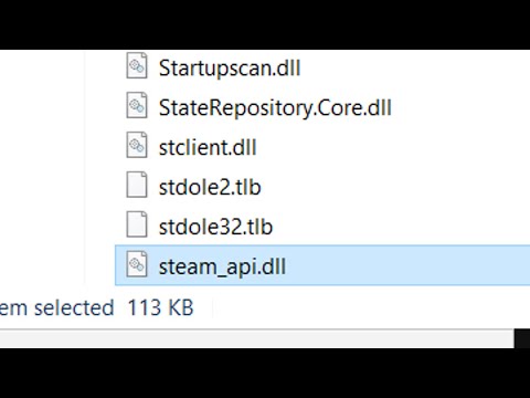 fix steam_api.dll missing