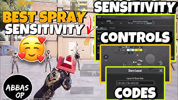 NEW UPDATE 2.5.0 !! BEST SENSITIVITY CODE + CONTROL SETTINGS PUBG MOBILE/BGMI | BEST 4 FINGER