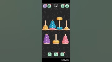 Tower of Hanoi sort level 614