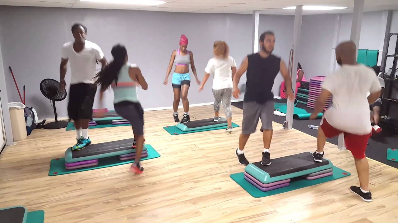 HIP HOP STEP CLASS with PR FITNESS CAMP! YouTube