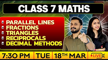 Class 7 Public Exam | Maths | Chapter :1,2,3,4,5 | Exam Winner Class 7
